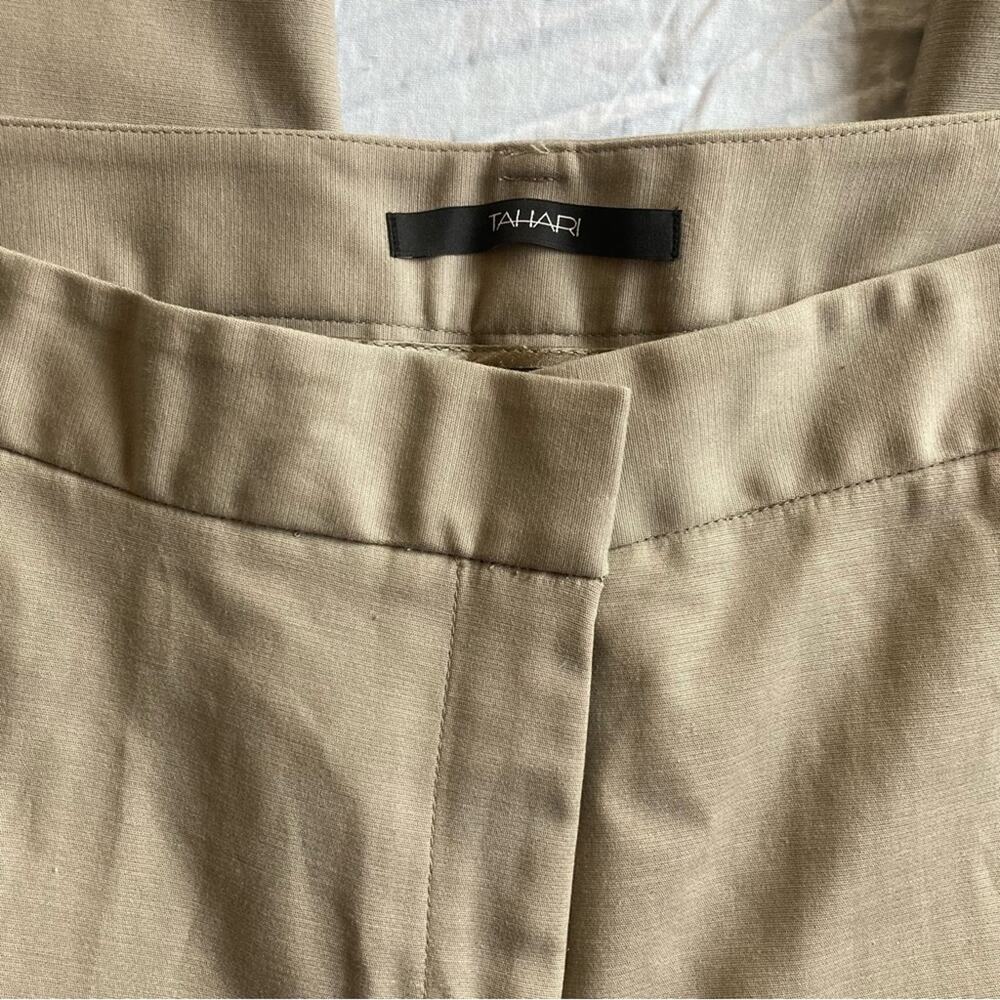 Tahari Cropped Trousers Size 14 - Picture 3 of 3